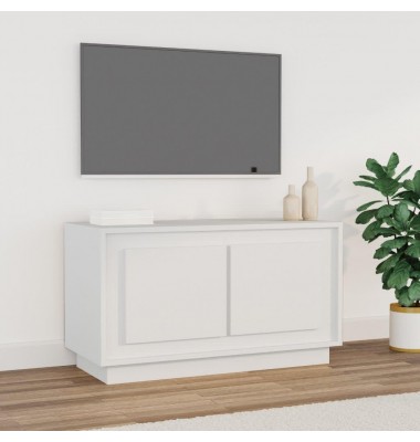  Televizoriaus spintelė, baltos spalvos, 80x35x45cm, mediena - TV spintelės - 1