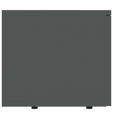  Televizoriaus spintelė, juodos spalvos, 80x34x30cm, MDP - TV spintelės - 7