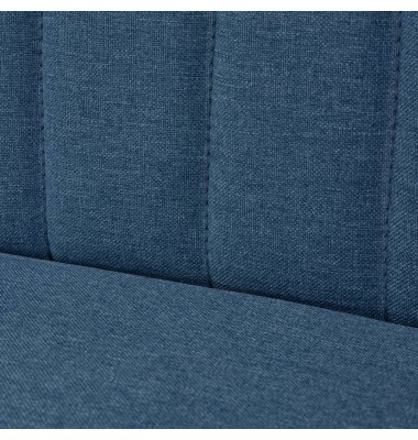  Sofa, audinys, 117 x 55,5 x 77 cm, mėlyna  - Sofos, sofos-lovos - 3