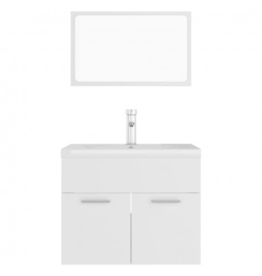  Vonios kambario baldų komplektas, baltos spalvos, MDP - Vonios baldų komplektai - 6