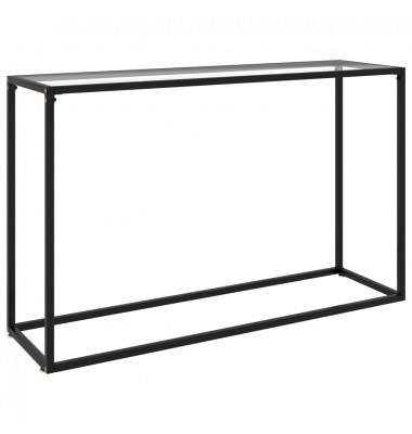  Konsolinis staliukas, skaidrus, 120x35x75cm, grūdintas stiklas - Žurnaliniai staliukai - 1