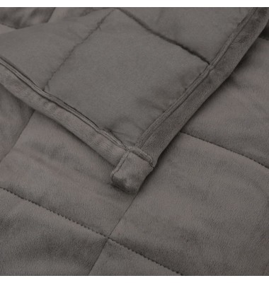  Sunki antklodė, pilkos spalvos, 200x200cm, audinys, 13kg - Patalynė - 5