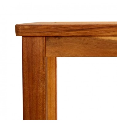  Konsolinis sodo staliukas, 80x35x75cm, akacijos masyvas - Lauko stalai, staliukai - 5