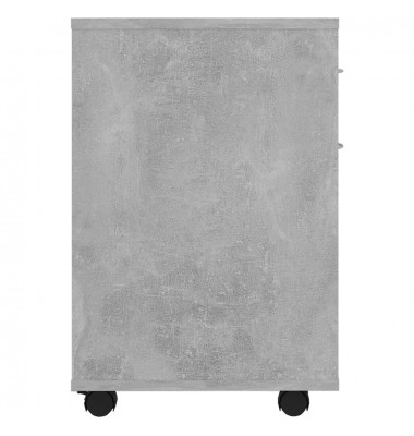  Spintelė su ratukais, betono pilkos spalvos, 45x38x54cm, MDP - Biuro spintos, spintelės - 5