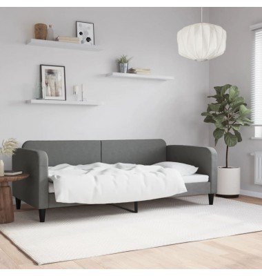  Sofa, tamsiai pilkos spalvos, 90x200cm, audinys - Lovos - 1