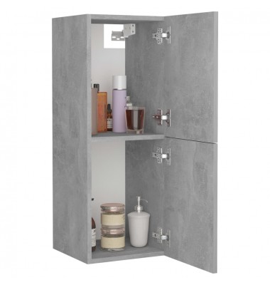  Vonios kambario spintelė, betono pilka, 30x30x80cm, MDP - Vonios baldų komplektai - 6