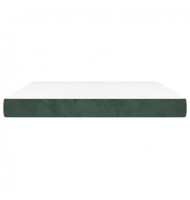 Spyruoklinis čiužinys, tamsiai žalias, 160x200x20 cm, aksomas - Čiužiniai - 3