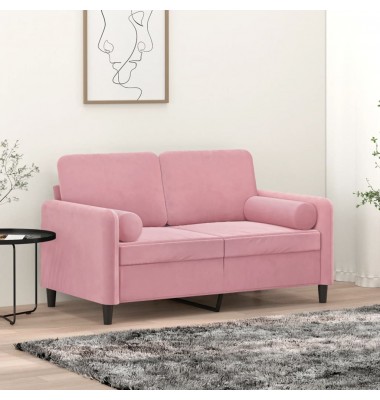  Pagalvėlės, 2vnt., rožinės spalvos, 15x50cm, aksomas - Dekoratyvinės pagalvėlės - 1