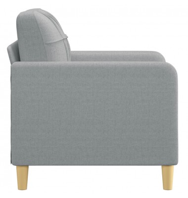  Krėslas, šviesiai pilkos spalvos, 60cm, audinys - Sofos, sofos-lovos - 4