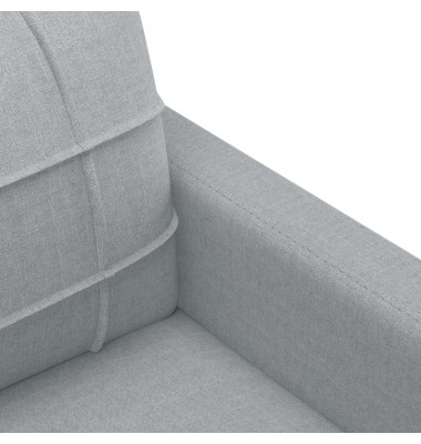  Krėslas, šviesiai pilkos spalvos, 60cm, audinys - Sofos, sofos-lovos - 6