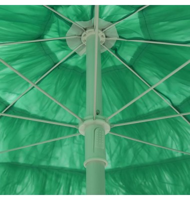  Paplūdimio skėtis, žalios spalvos, 300cm, havajietiško dizaino - Lauko skėčiai, uždangos nuo saulės - 6