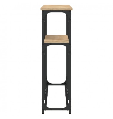  Konsolinis staliukas, ąžuolo, 145x22,5x75cm, apdirbta mediena - Žurnaliniai staliukai - 5