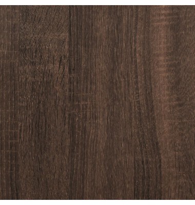  Konsolinis staliukas, rudas ąžuolo, 100x32x75cm, mediena - Žurnaliniai staliukai - 9