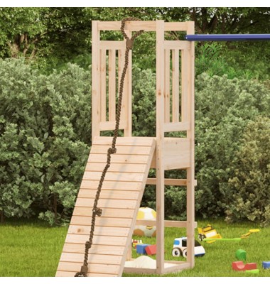  Žaidimų bokštas, 53x46,5x169cm, pušies medienos masyvas - Žaidimų nameliai, batutai, smėlio dėžės - 2