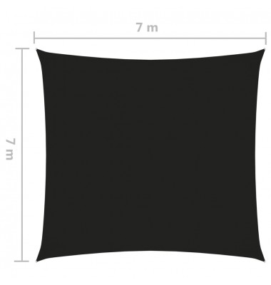 Uždanga nuo saulės, juoda, 7x7m, oksfordo audinys, kvadratinė - Lauko skėčiai, uždangos nuo saulės - 6