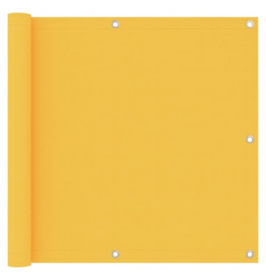  Balkono pertvara, geltonos spalvos, 90x500cm, oksfordo audinys - Lauko skėčiai, uždangos nuo saulės - 1