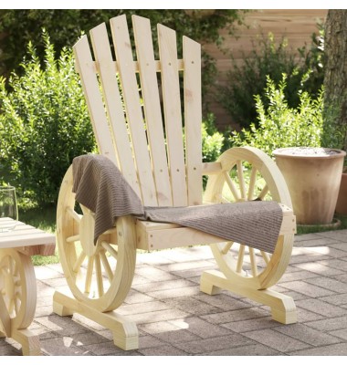  Sodo adirondack kėdė, eglės medienos masyvas - Lauko kėdės - 1