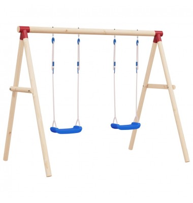  Sūpynės su virvėmis, 2vnt., mėlynos, 37x15cm, polietilenas - Žaidimų nameliai, batutai, smėlio dėžės - 1