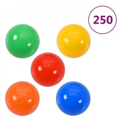  Žaidimų palapinė su 250 kamuoliukų, mėlyna, 120x120x90cm - Žaidimų nameliai, batutai, smėlio dėžės - 7