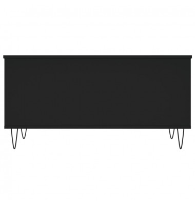  Kavos staliukas, juodos spalvos, 90x44,5x45cm, apdirbta mediena - Kavos staliukai - 6