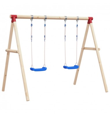  Sūpynės su virvėmis, 2vnt., mėlynos, 38x16cm, polietilenas - Žaidimų nameliai, batutai, smėlio dėžės - 1