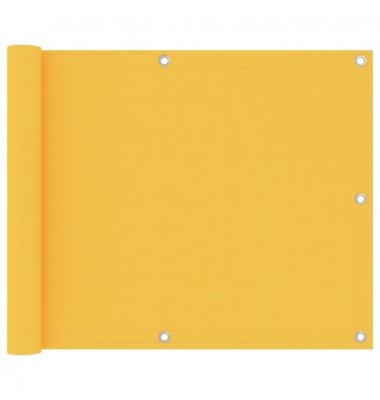  Balkono pertvara, geltonos spalvos, 75x500cm, oksfordo audinys - Lauko skėčiai, uždangos nuo saulės - 1