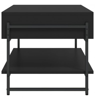  Kavos staliukas, juodos spalvos, 90x50x45cm, apdirbta mediena - Kavos staliukai - 6