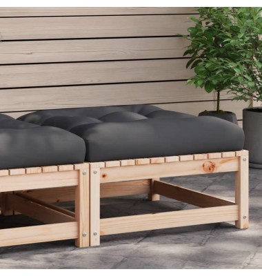  Sodo pakoja su pagalvėle, pušies medienos masyvas - Moduliniai lauko baldai - 1